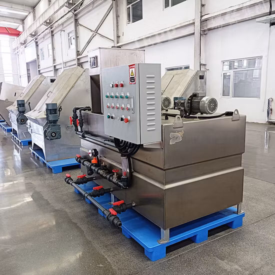 Waste Water Treatment Plant Automatic Chemical Mixing Dosing System